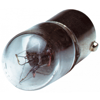 Incandescent lamp, 5 W, BA15d base, 230 V, accessory for 8WD4 signaling columns