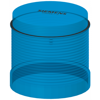 Signaling column single-flash light element blue, 230 V AC