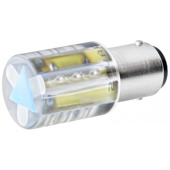 Signaling columns, acc. LED 230 V AC, BA15d, green