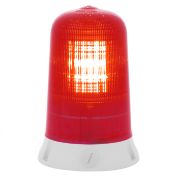RED ROTATING BEACON 12/24VAC/DC