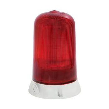 RED ROTATING BEACON 90/240VAC