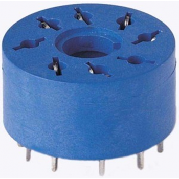 8 PIN PCB MOUNT SOCKET 20.5mm