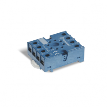 8 PIN SURFACE/RAIL MOUNT SQUARE RELAY SOCKET