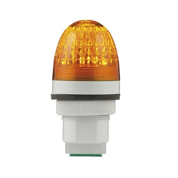 LED AMBER PANEL MOUNT BEACON 48-240VAC