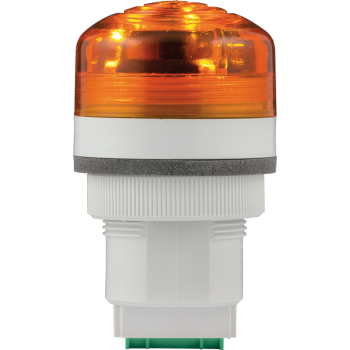 PANEL MOUNT SOUNDER + AMBER BEACON 12-24VAC/DC