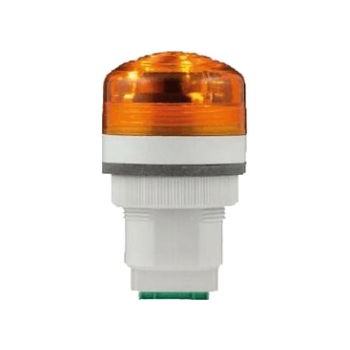 PANEL MOUNT SOUNDER + AMBER BEACON 48-240VAC