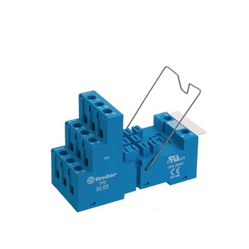 62 SERIES SURFACE/RAIL MOUNT RELAY SOCKET