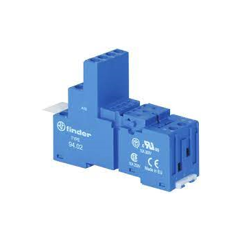 55 SERIES 2 POLE SURFACE/RAIL MOUNT RELAY SOCKET