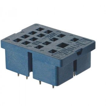55 SERIES 2 POLE PCB MOUNT SOCKET