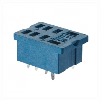 56 SERIES 2 POLE PCB MOUNT RELAY SOCKET