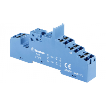 46 SER 2P SUR/RAIL MNT REL SOCKET
