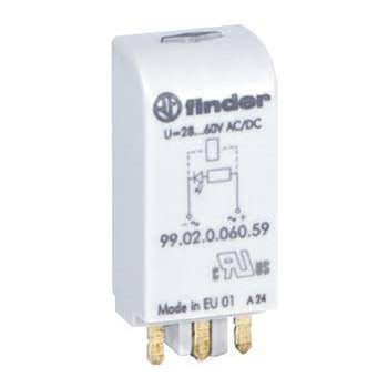 GREEN LED MODULE 28-60VAC/DC