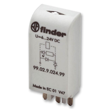 GREEN LED + DIODE MODULE 28-60VDC