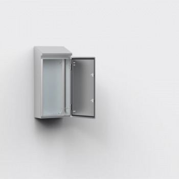 Single door Sloped roof Stainless steel Enclosure AFS06063