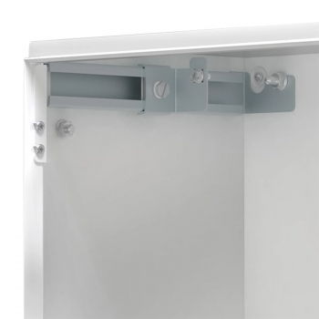 Depth Adjustment Kit Wall Mount Enclosures, 7x65x282mm, Galvanized, Steel