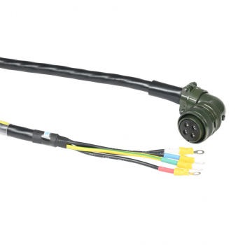 10m Robotic Power and Brake Cable 200V APM- FF & FG Motors  180 / 220 Frame  Mil-spec Plug