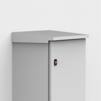 Rain Hood, ARF, 77x600x400mm, Light Gray, Mild Steel