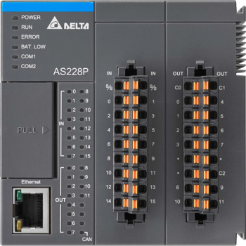 16DI+12DO AS200 24VDC PLC PNP
