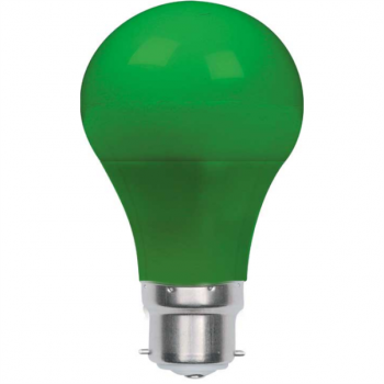 3W B22 Green LED Bulb
