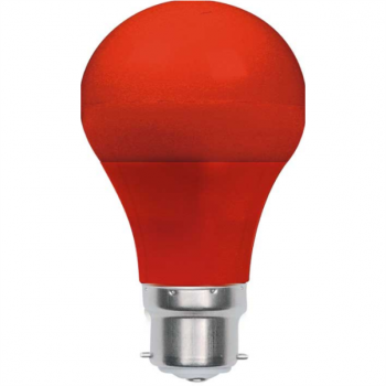 3W B22 Red LED Bulb