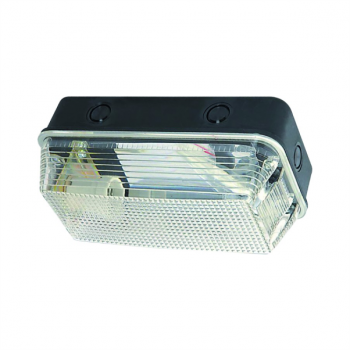 E27 Black Plastic Bulkhead