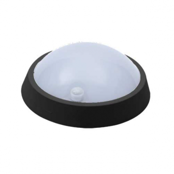 12W PVC Black Bulkhead Daynight Sensor