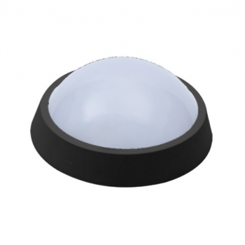 12W Plastic Black Bulkhead Daylight