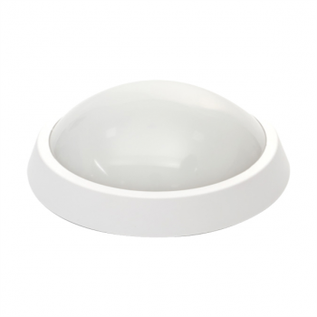 12W Plastic White Bulkhead Cool White