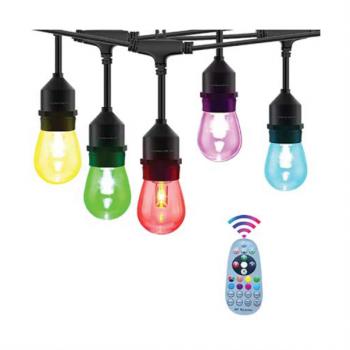230VAC 10m Pendant Belt Light 12xG45 LED Lamps