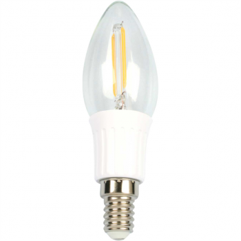 2W LED CANDLE BULB E14 BASE COOL WHITE