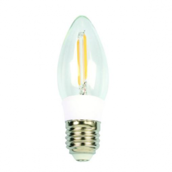 4W LED CANDLE BULB E27 BASE COOL WHITE