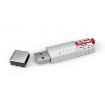 License key USB stick for TwinCAT 3.1, with RTC (with factory-installed licenses) C9900-L102-0033
