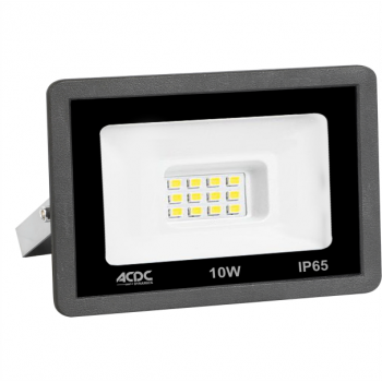 10W Cool White Plastic Flood LED