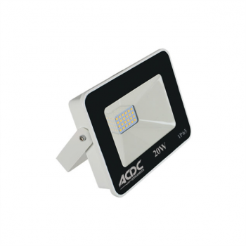 20W Cool White Plastic Flood LED