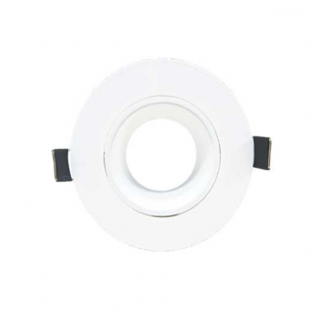 Ø90mm Plastic Recessed Downlight White