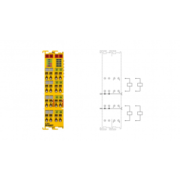 EtherCAT Terminal TwinSAFE EL2904