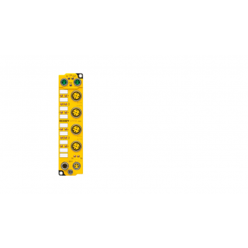 EtherCAT Box, 8-channel digital input, 24 V DC, M12, TwinSAFE EP1918-2202