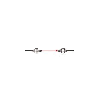 OPTICAL FIBRE M4 THRU BEAM