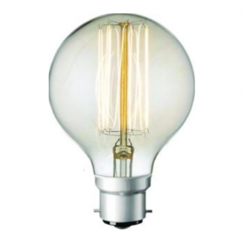 60W B22 Large Ball Carbon Filament Lamp
