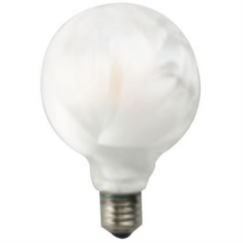 230VAC 6W WHITE G125 WARM WHITE LED ICE FLOWER LAMP E27