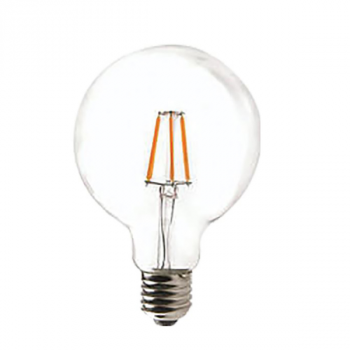 220-240VAC 4W LED BALL BULB E27 BASE WARM WHITE