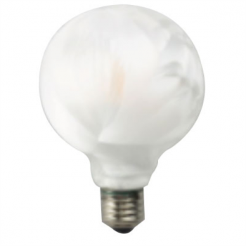 230VAC 6W WHITE G95 WARM WHITE LED ICE FLOWER LAMP E27
