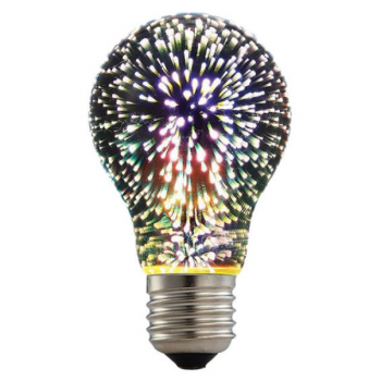 230VAC 6W A60 LED 3D EFFECT LAMP E27