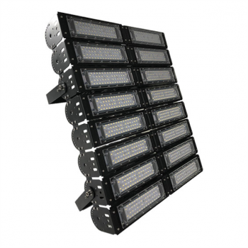 100-277VAC 800W LED ADJUSTABLE ANGLE MODULAR FLOOD LIGHT 6500K