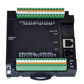 RCC Logic controller without display. 14 digital DC inputs,10 digital outputs,