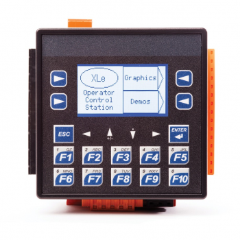 XLE Controller 2.2", 12 DC in, 12 DC Out, 2 – 14/16-bit Analog In
