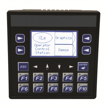 XLE Controller 2.2", 12 DC in, 12 DC Out, 6 – 14/17-bit Analog In, CAN Open Firmware pre-loaded