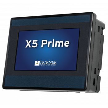 X5 Prime Controller  4.3" with Improved Performance, 4 DC In, 4 DC Out, 4 Analog In (mA/V), WebMI License unlimited preloaded