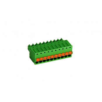 10 Position Spring-clamp Terminal Block for SmartRail