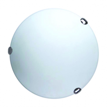 12" 2xE27 Full Moon Metal Body Glass Cover